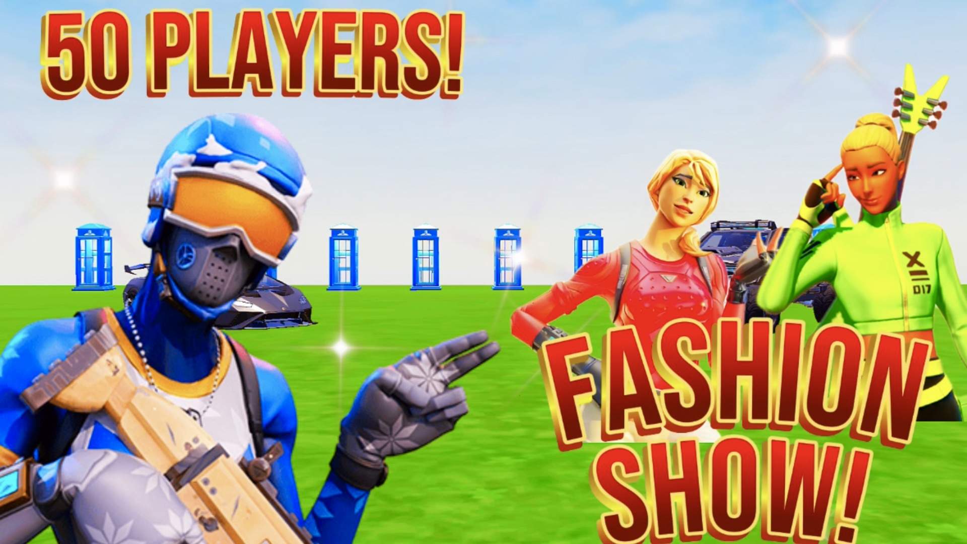⭐️ 50 PLAYER FASHION SHOW (CHOOSE JUDGE)