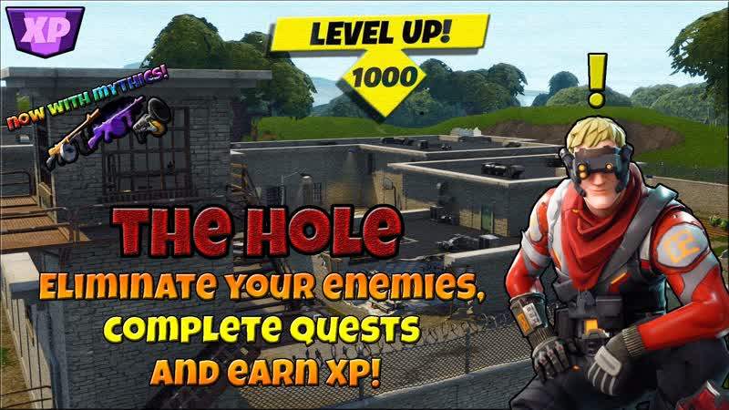 THE HOLE - FORTNITE 2017 - ALL MYTHICS!