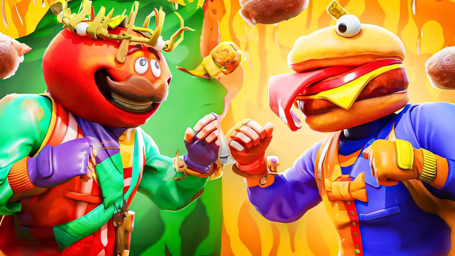 🍔Food Fight Gun Game🍕 ( One Shot )