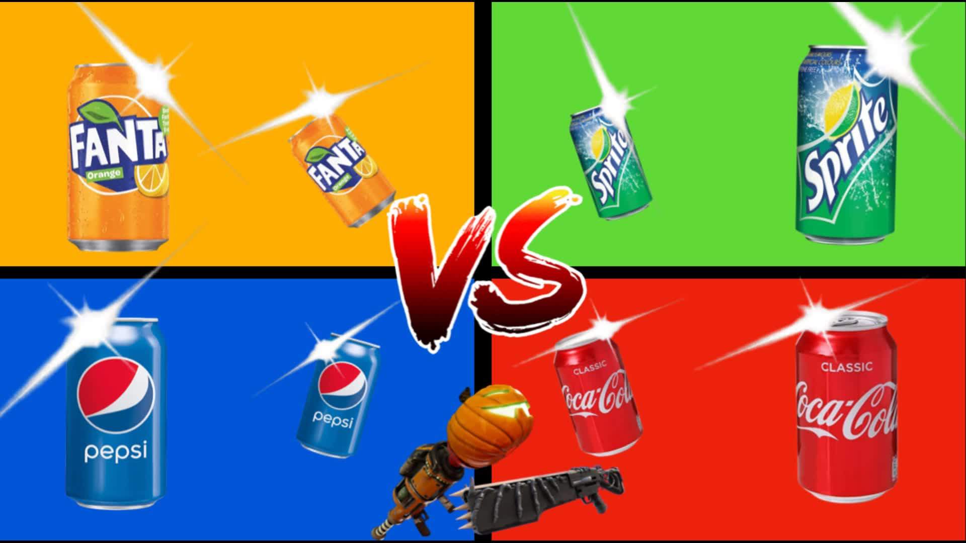 🆕COKE🔴VS PEPSI🔵VS SPRITE💚VS FANTA🧡