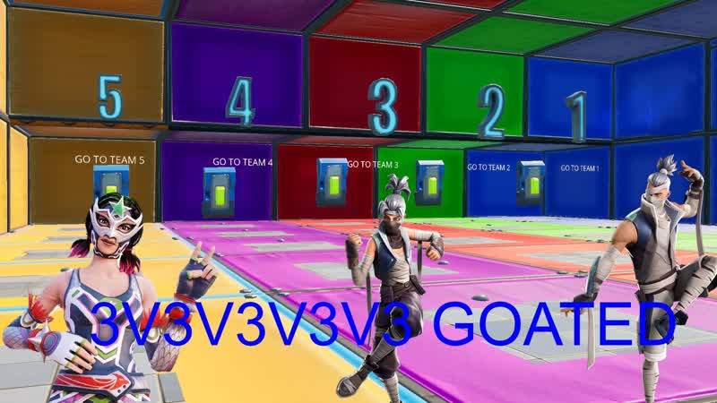 👤👤👤3V3V3V3V3 GO GOATED (CUSTOM TEAMS)
