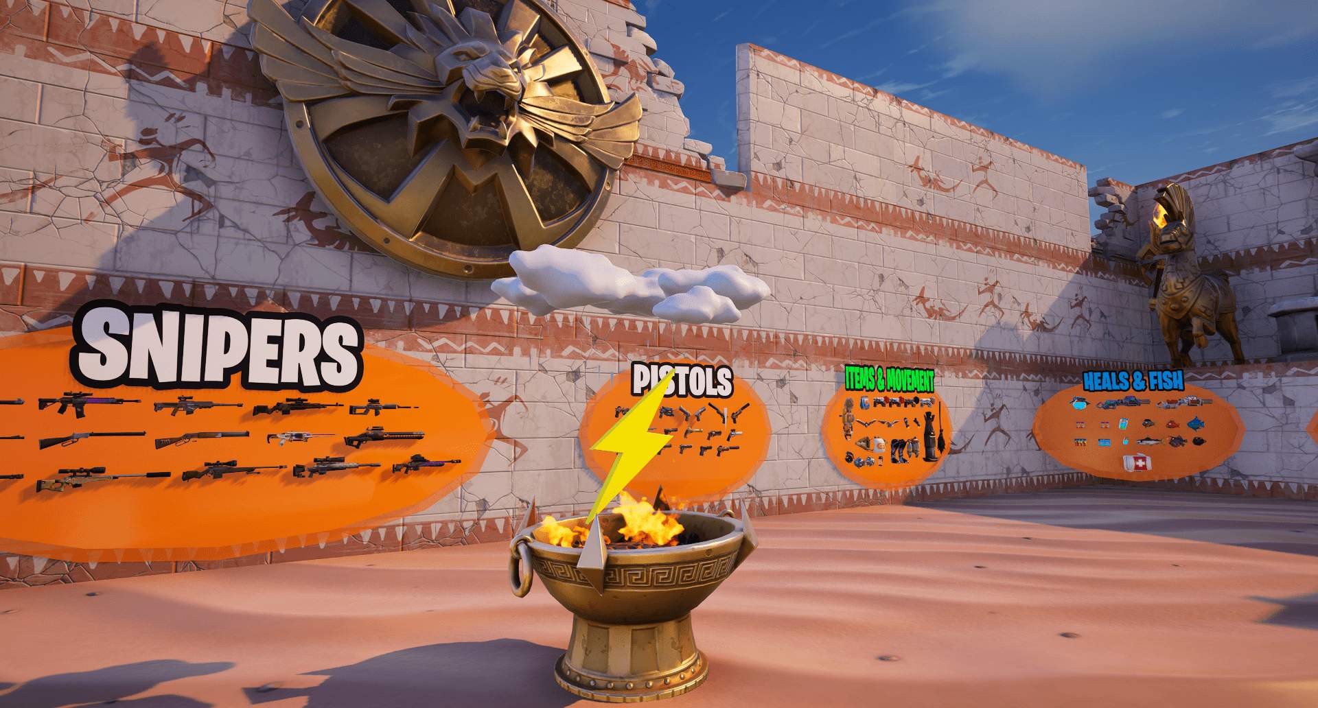 COLISEUM ALL WEAPONS