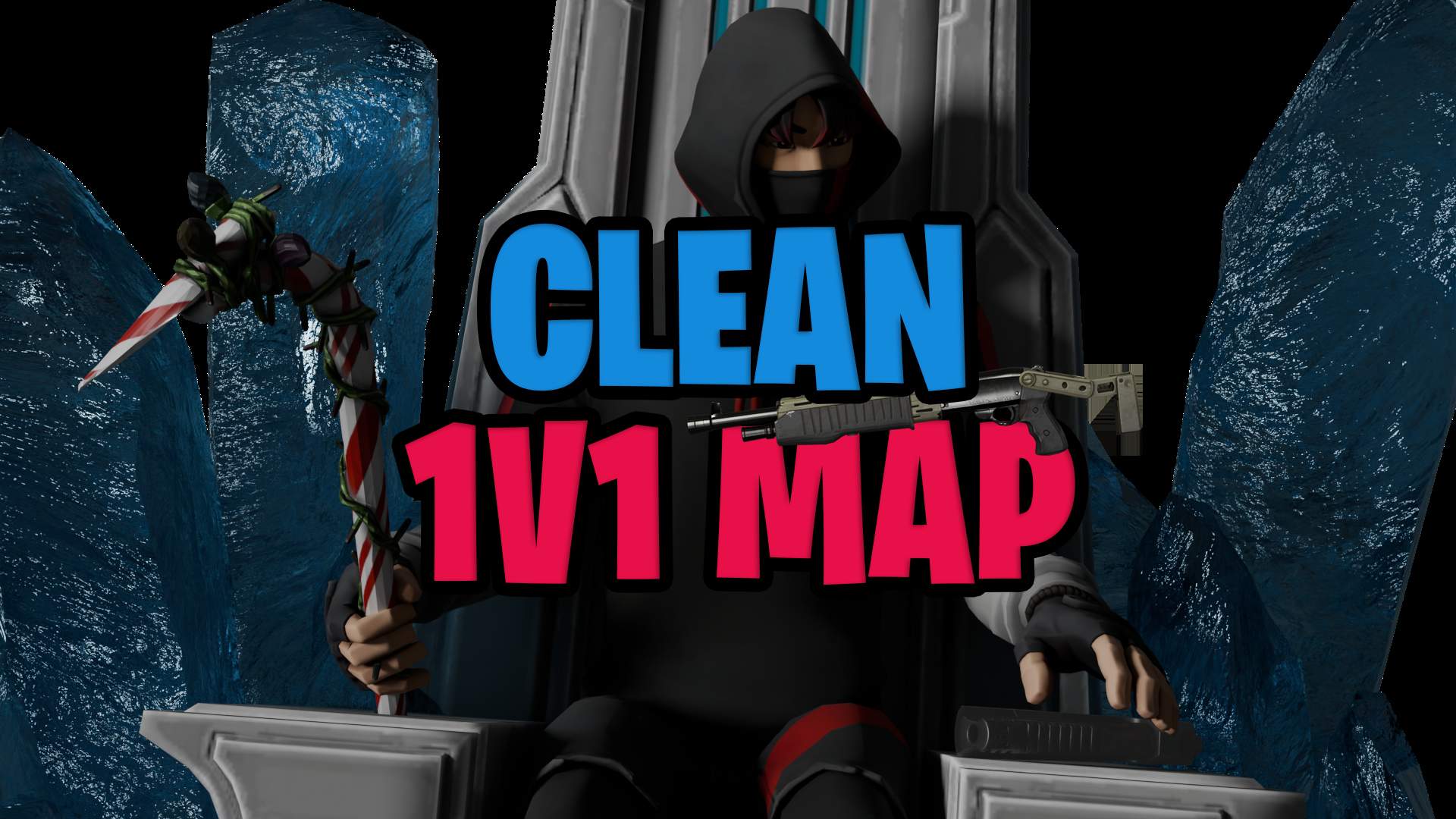 ❄️Clean 1V1 Map