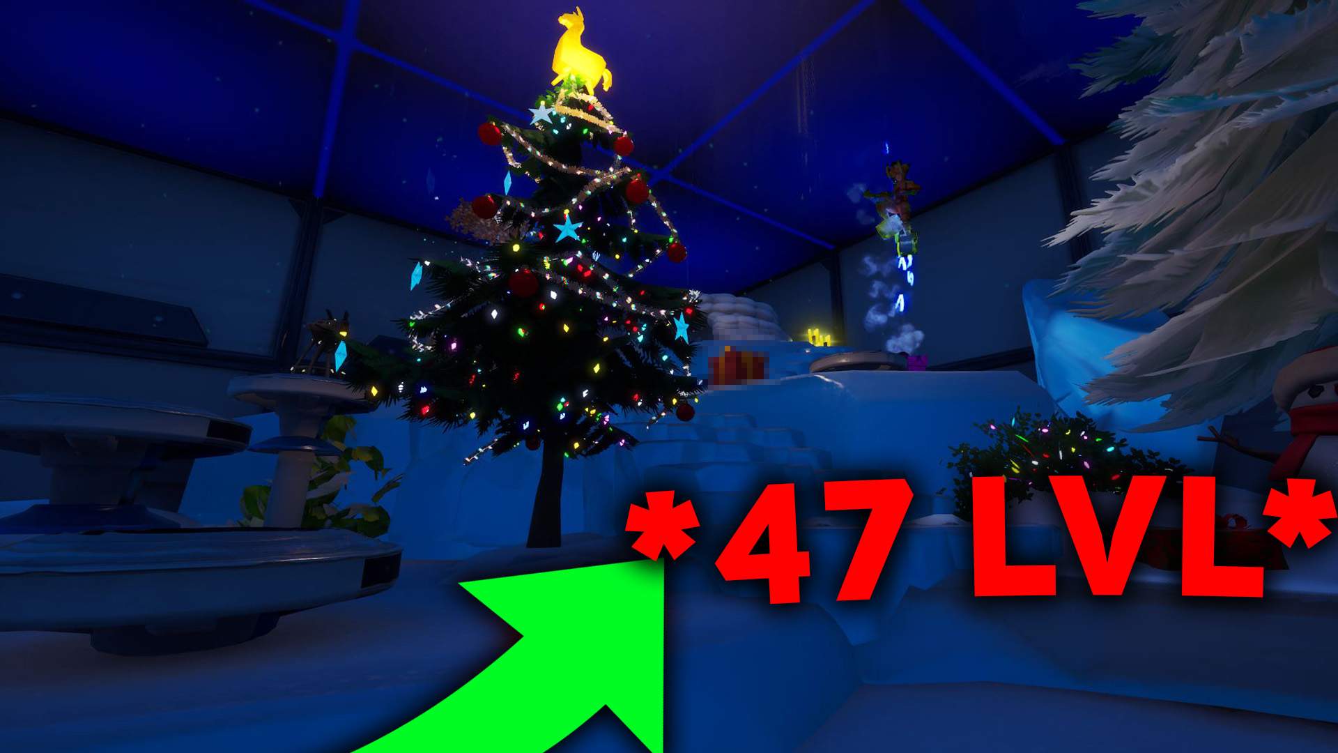 47 LVL! I LOVE SNOWY PARKOUR!
