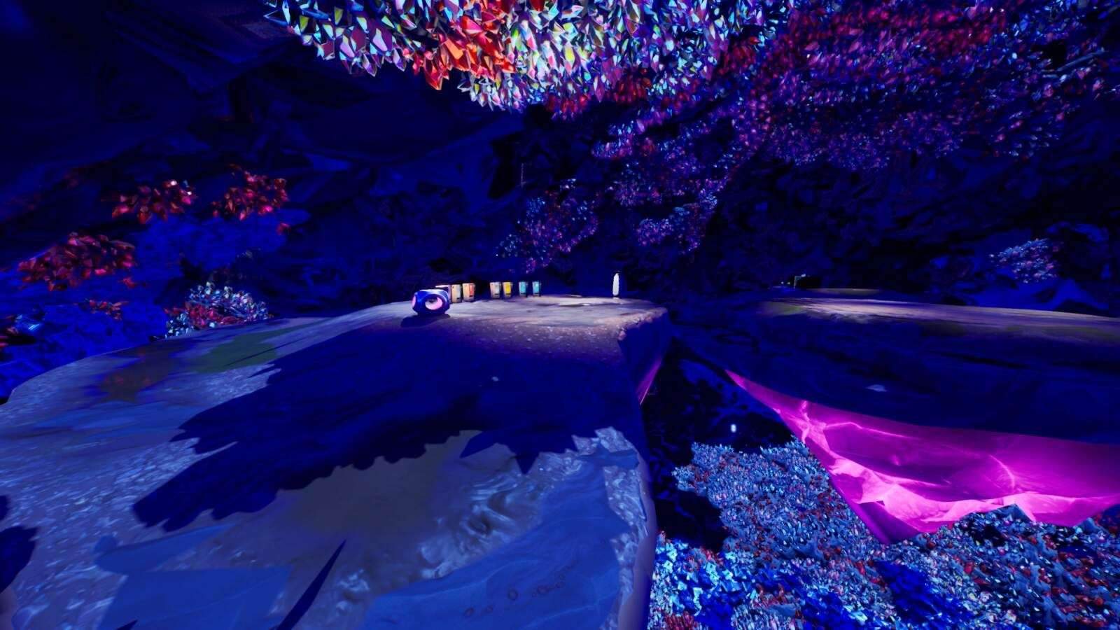 CRYSTAL CAVE 1V1 AND BUILD FIGHT