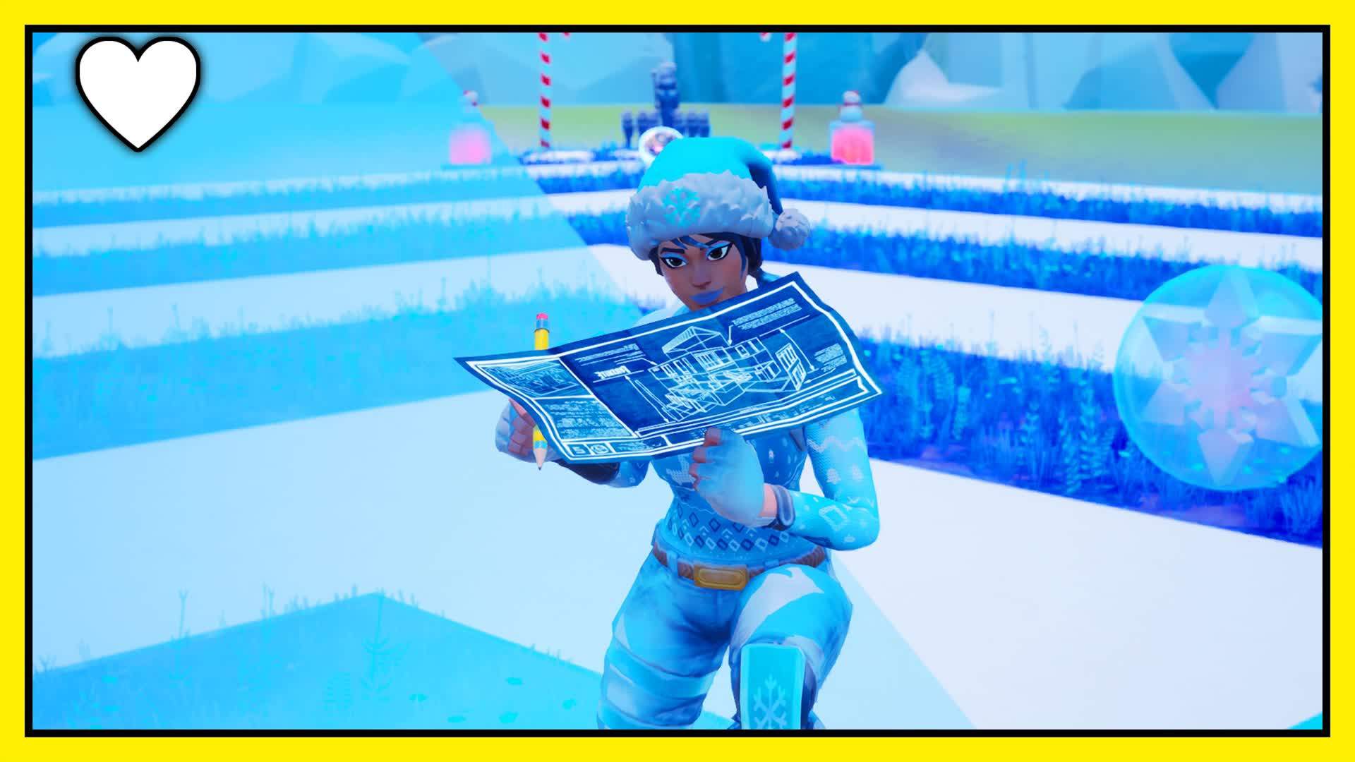 ❄ICEWORLD 1v1 BUILD FIGHTS❄