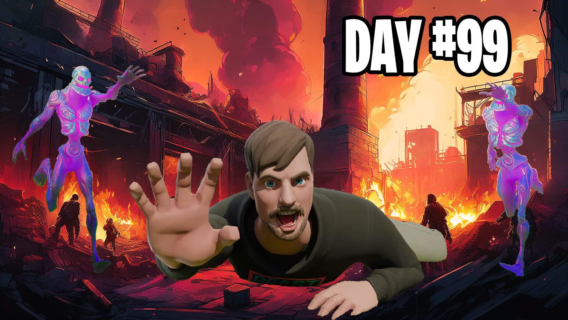 100 DAYS IN A FACTORY - ZOMBIES