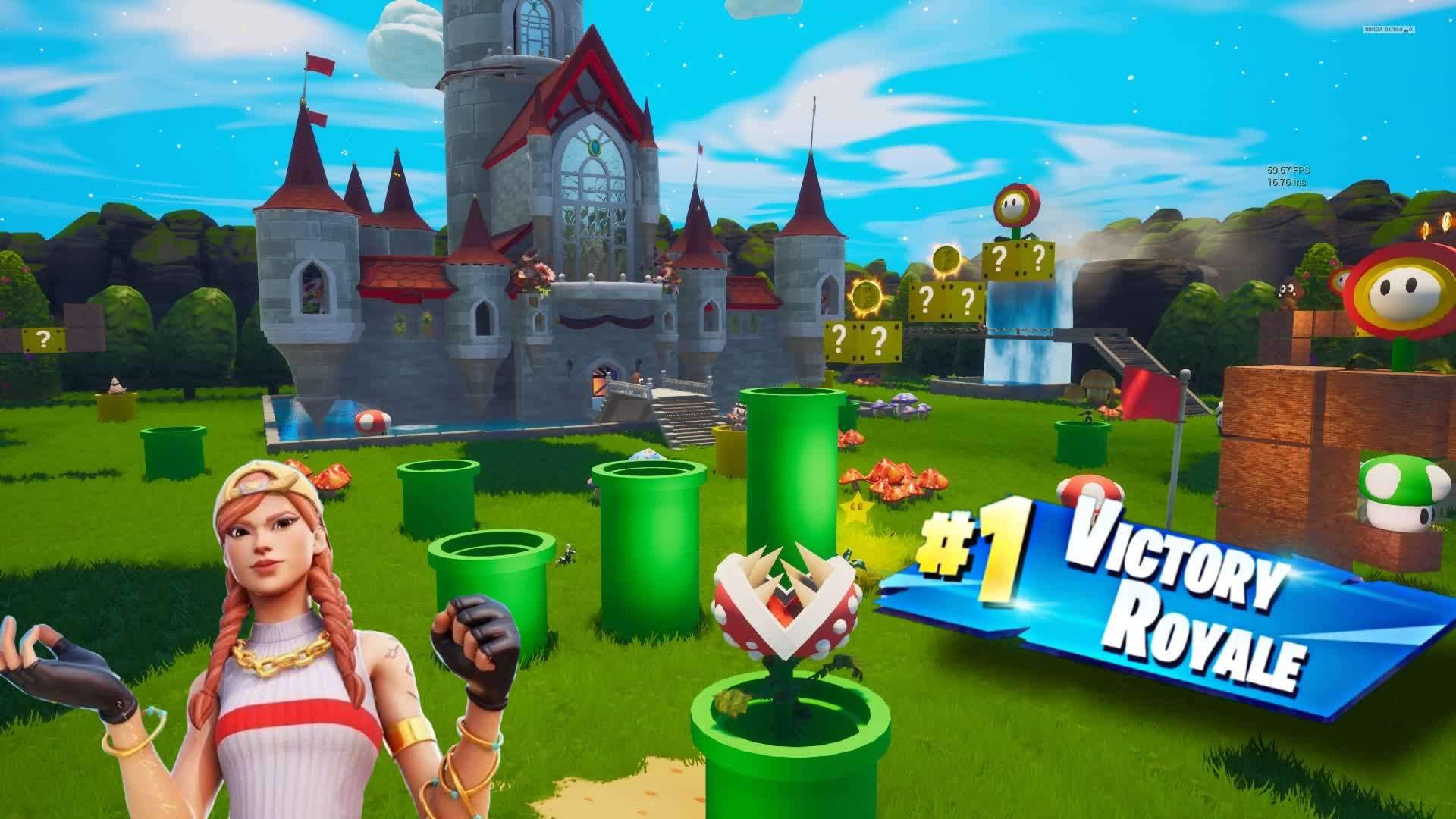 Super Fortnite Mario Island