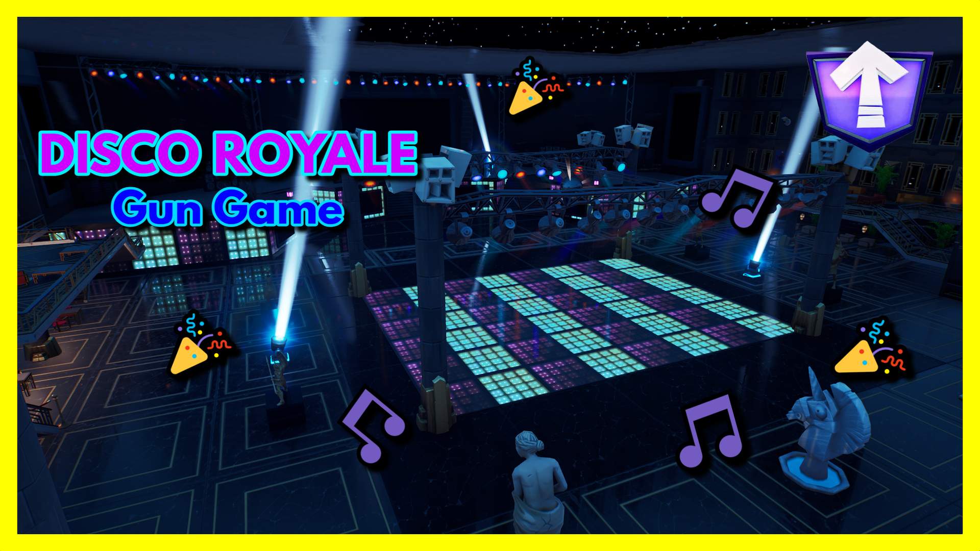 🎵🎉 DISCO ROYALE | GUN GAME 🎉🎵
