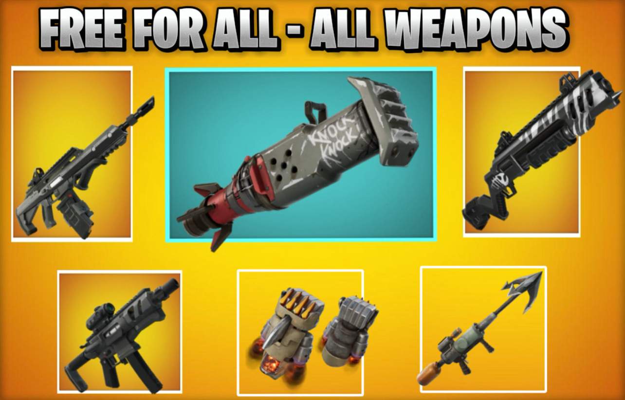 ALL WEAPONS PVP ARENA