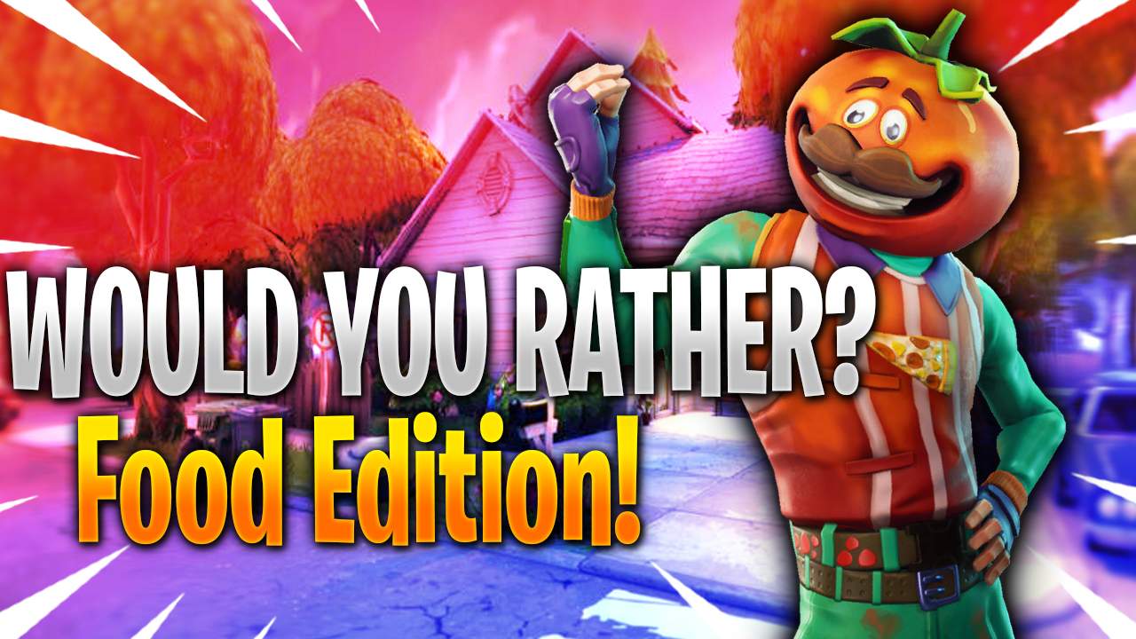 WOULD YOU RATHER!? FOOD EDITION!