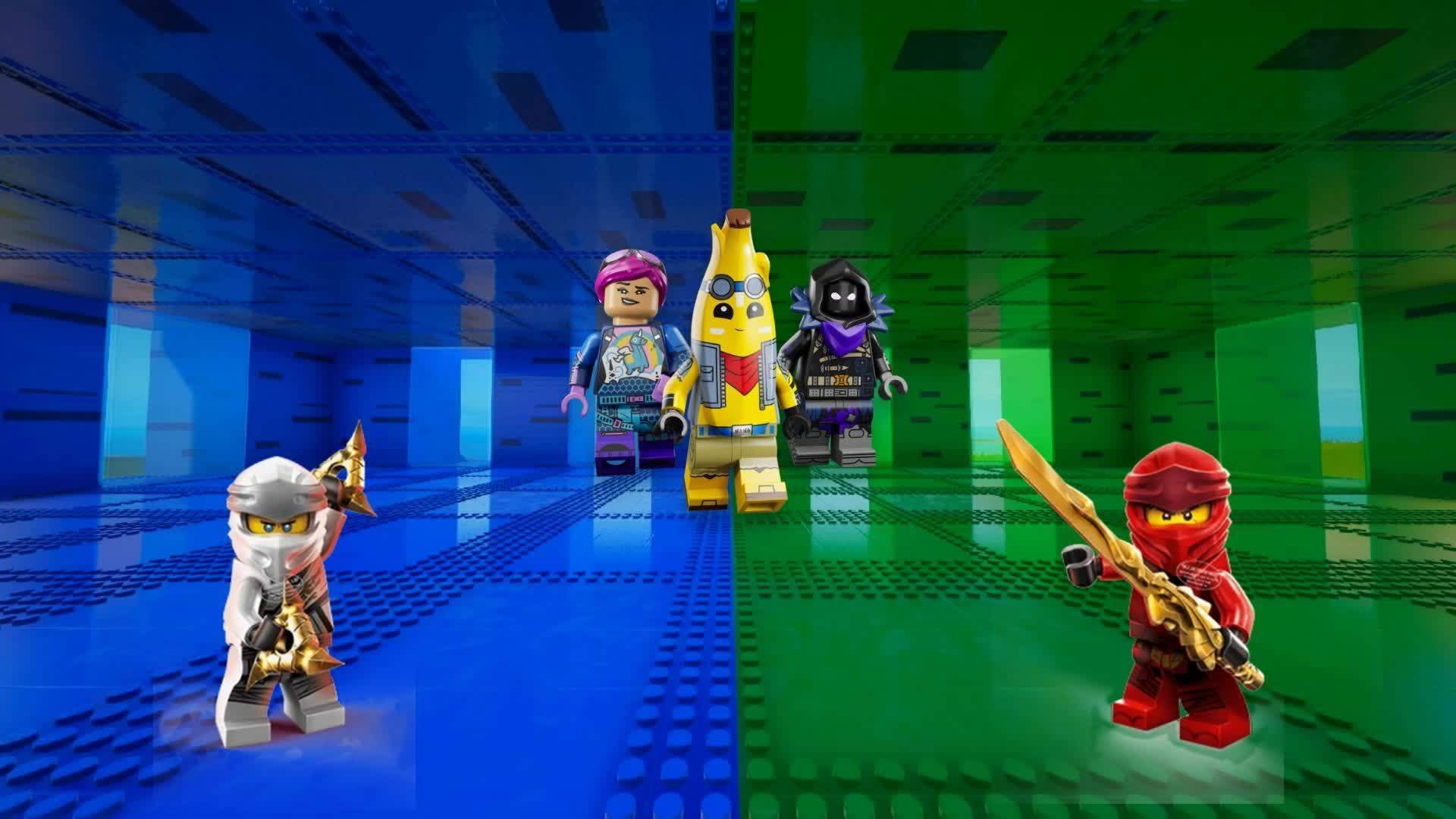 BOX FIGHT GREEN VS BLUE