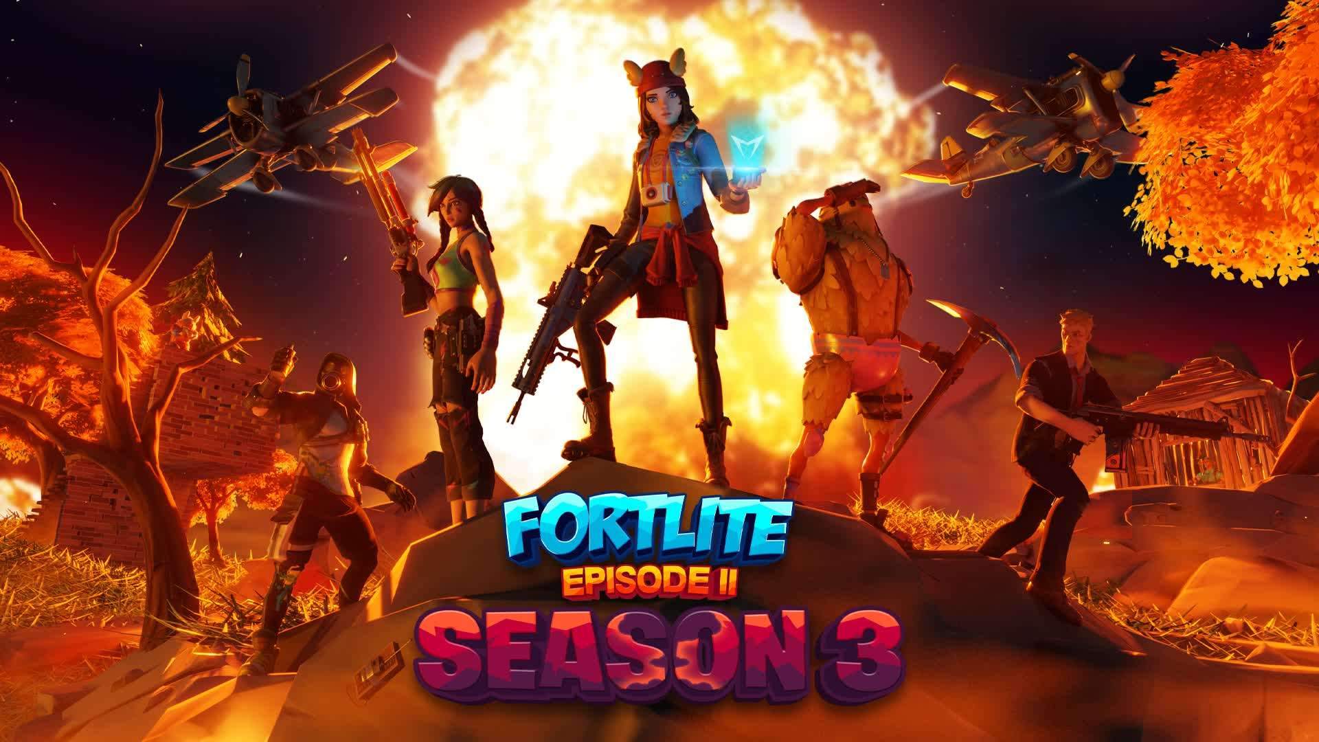 🏝️💥 FORTLITE: EPISODE II SEASON 3 💥🏝