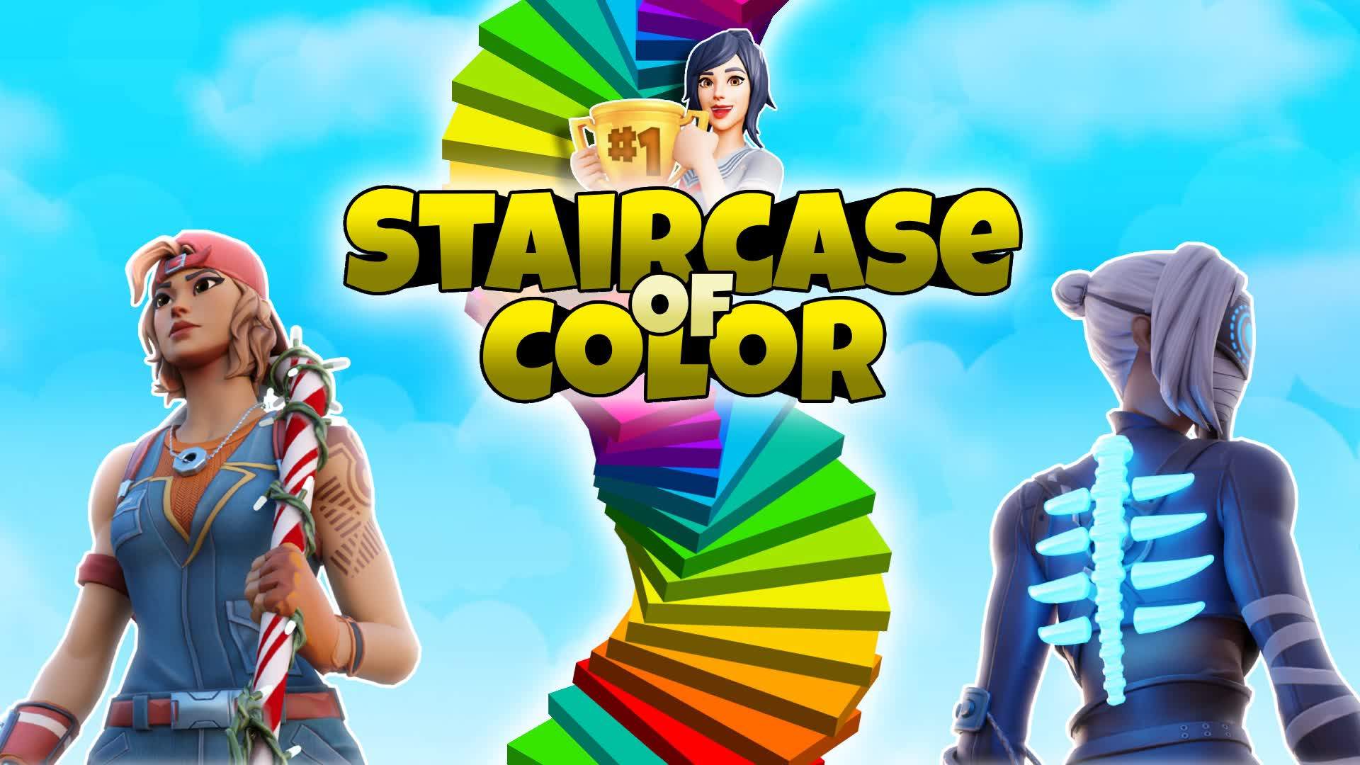 Staircase Of Color