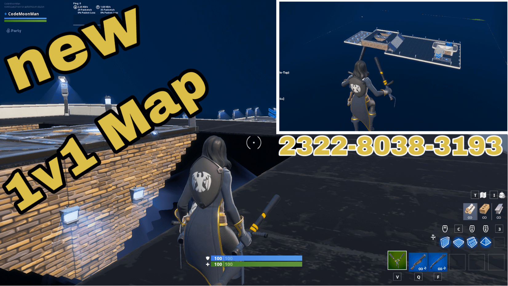 SEASON X DARK-CITY 1V1