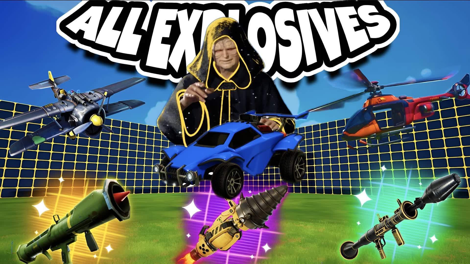 ALL EXPLOSIVES & VEHICLES 1V1