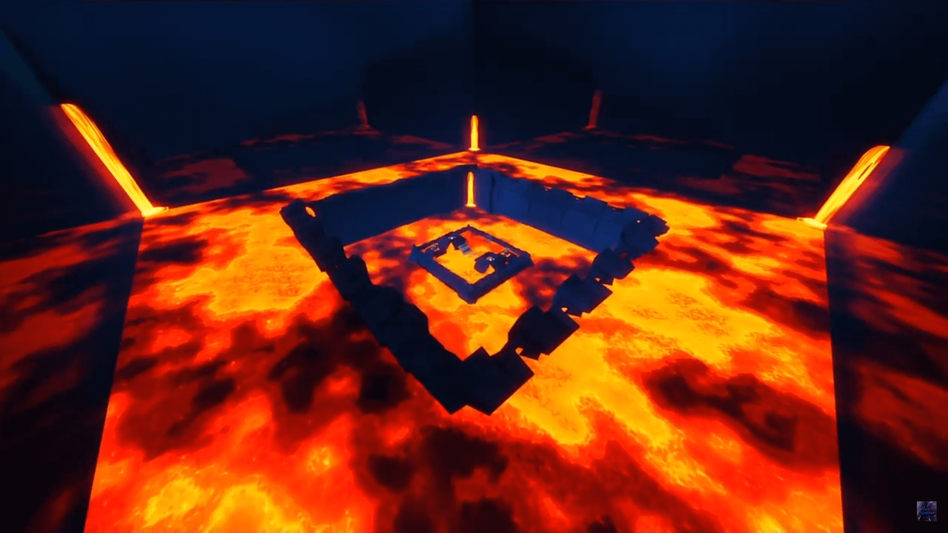 1 VS 1 LAVA MAP