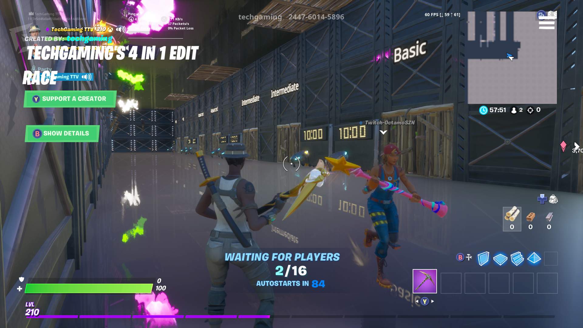 TECHGAMING'S 4 IN 1 EDIT RACE