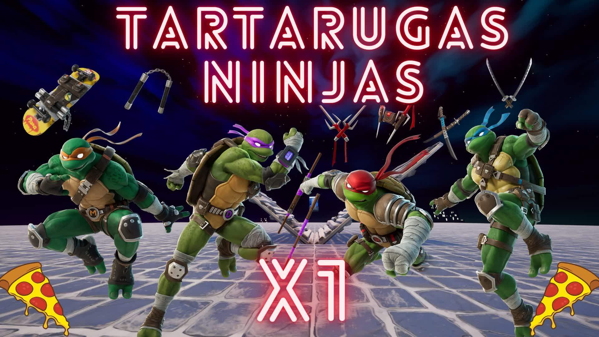 🟢TARTARUGAS NINJA🟢 X1