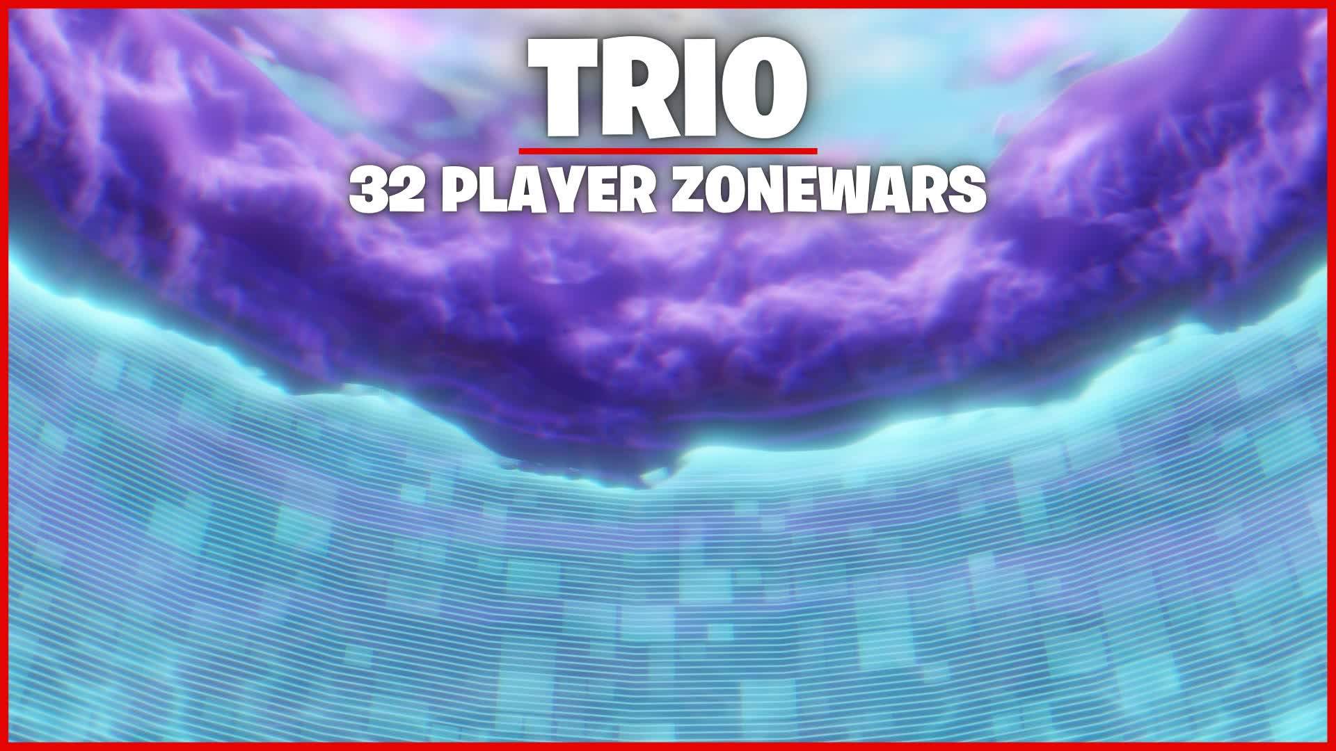 😎TRIO ZONEWARS😎 (32 PLAYERS)