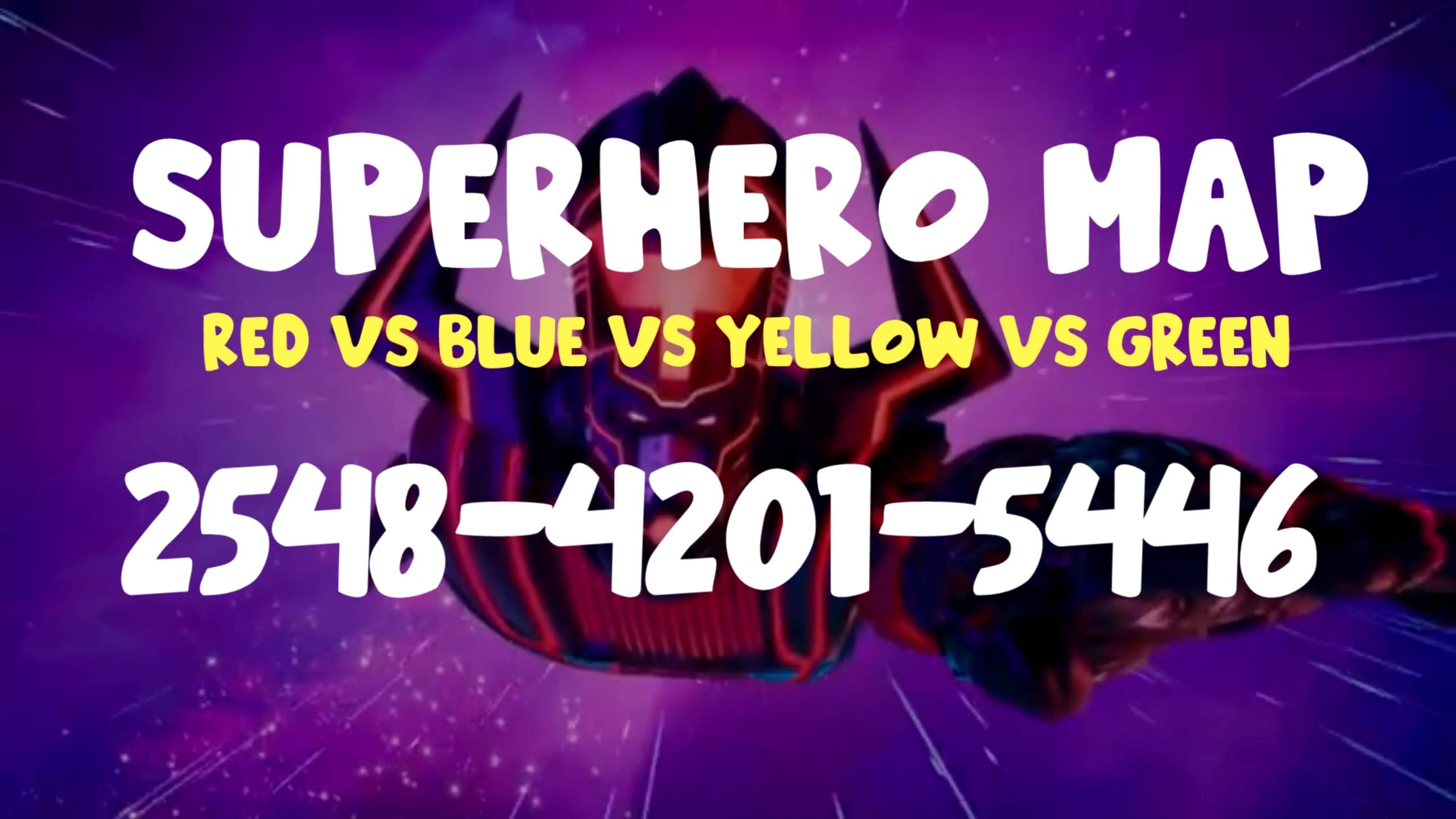 ❤️💛💚💙SUPERHERO MAP❤️💛💚💙 خارقة