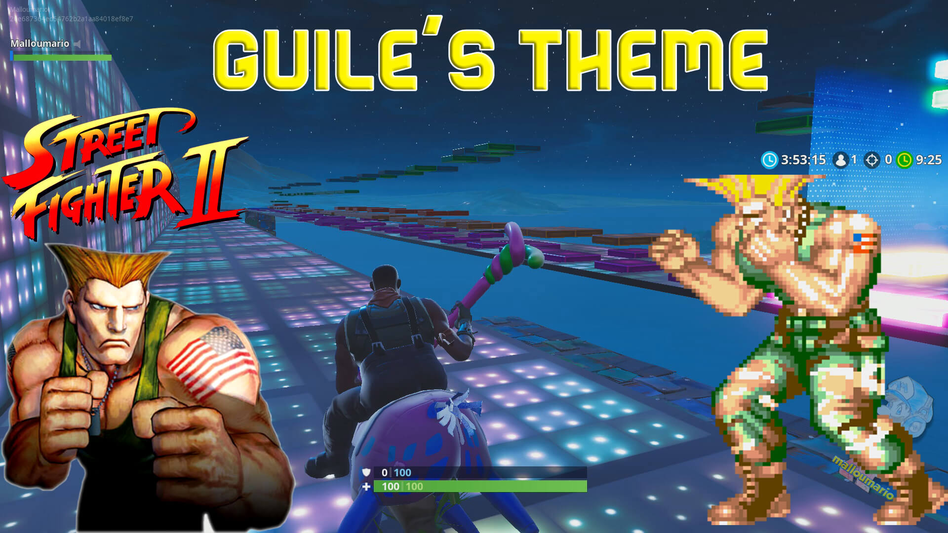 GUILE'S THEME BY MALLOUMARIO