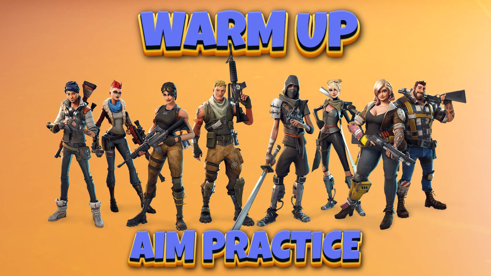WARMUP AIM PRACTICE MAP