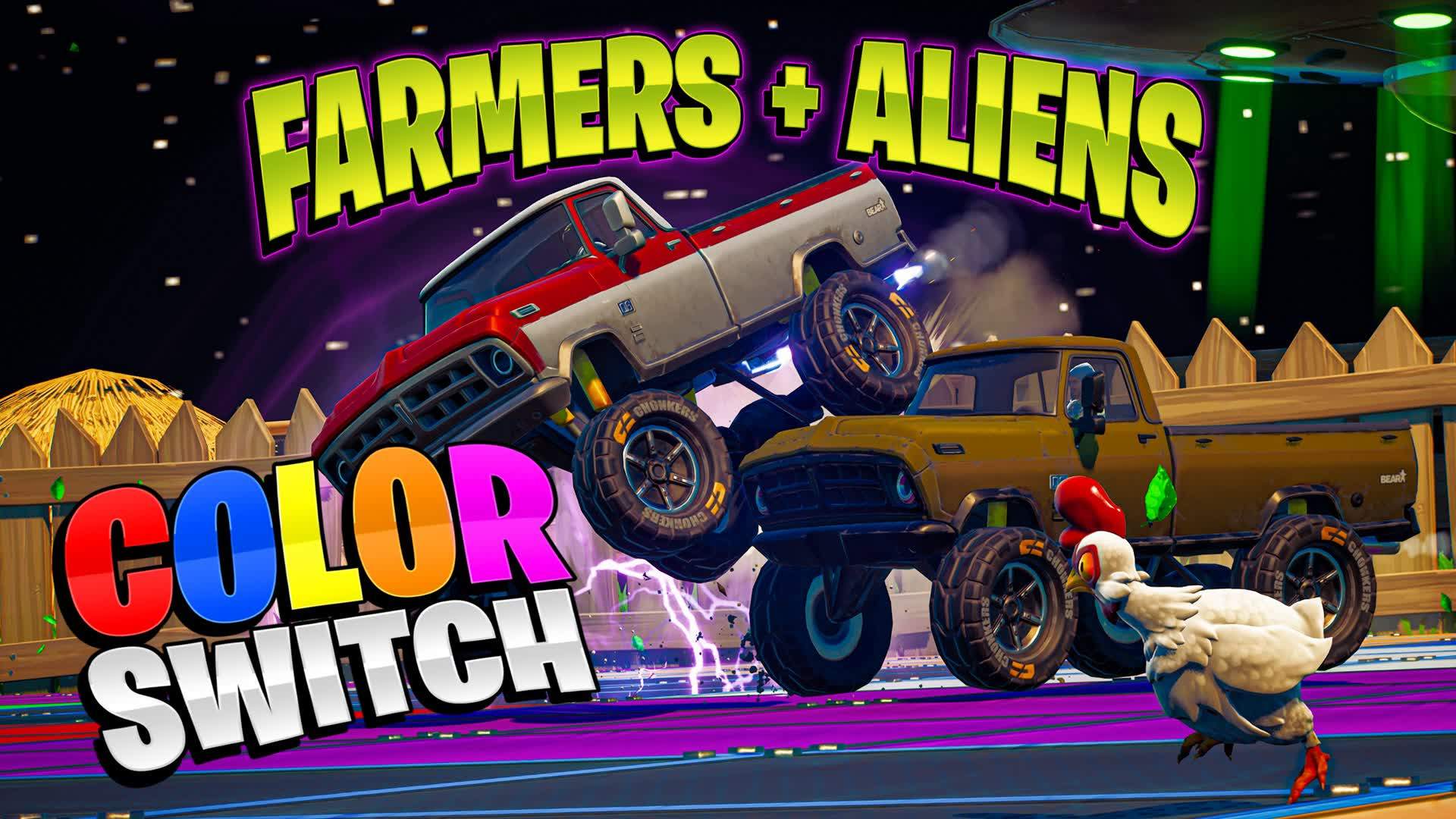 FARMERS + ALIENS COLOR SWITCH