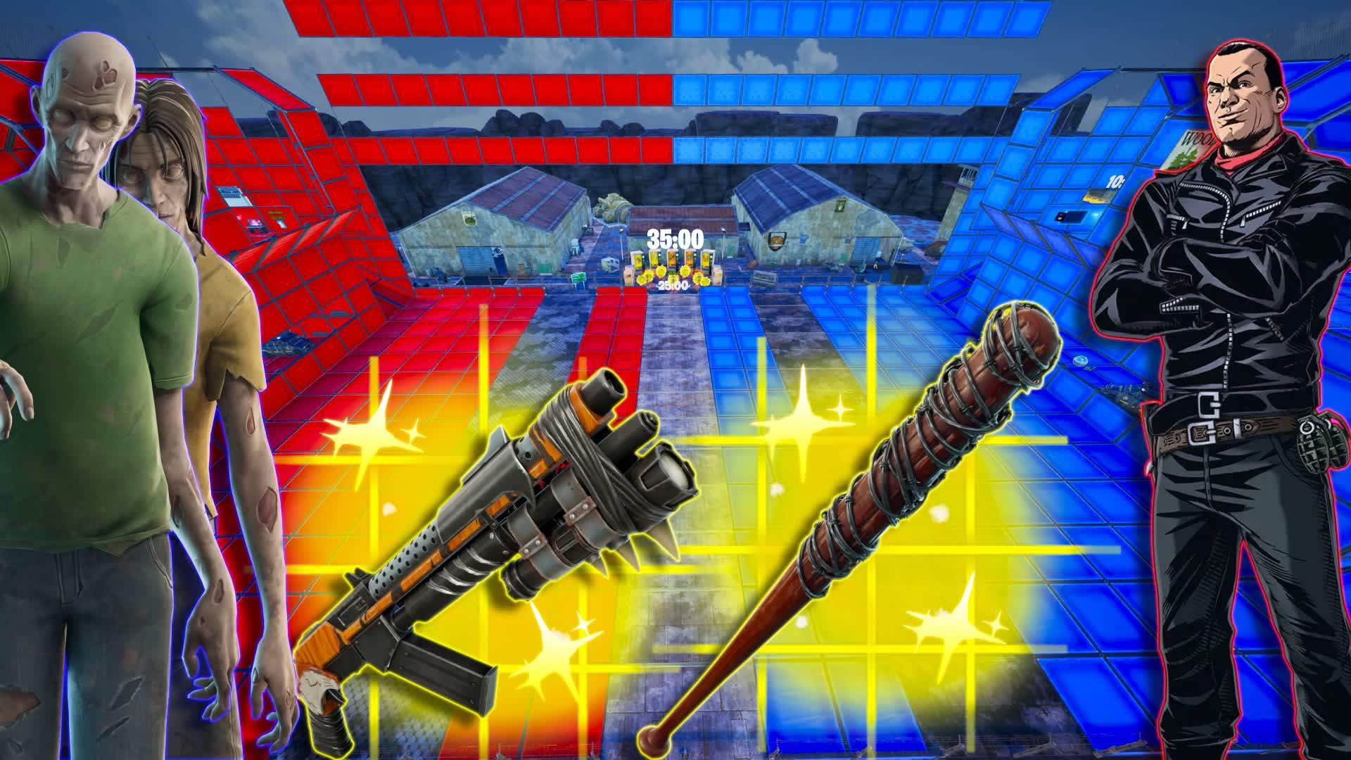 TWDU RED VS BLUE🧟🔴🔵