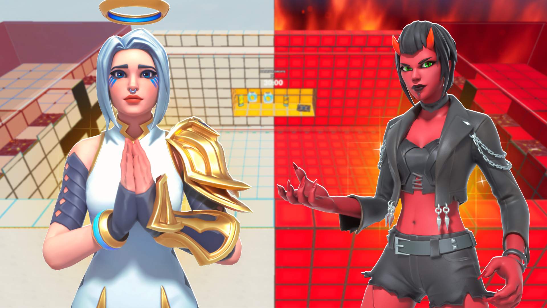 😈RED VS WHITE😇