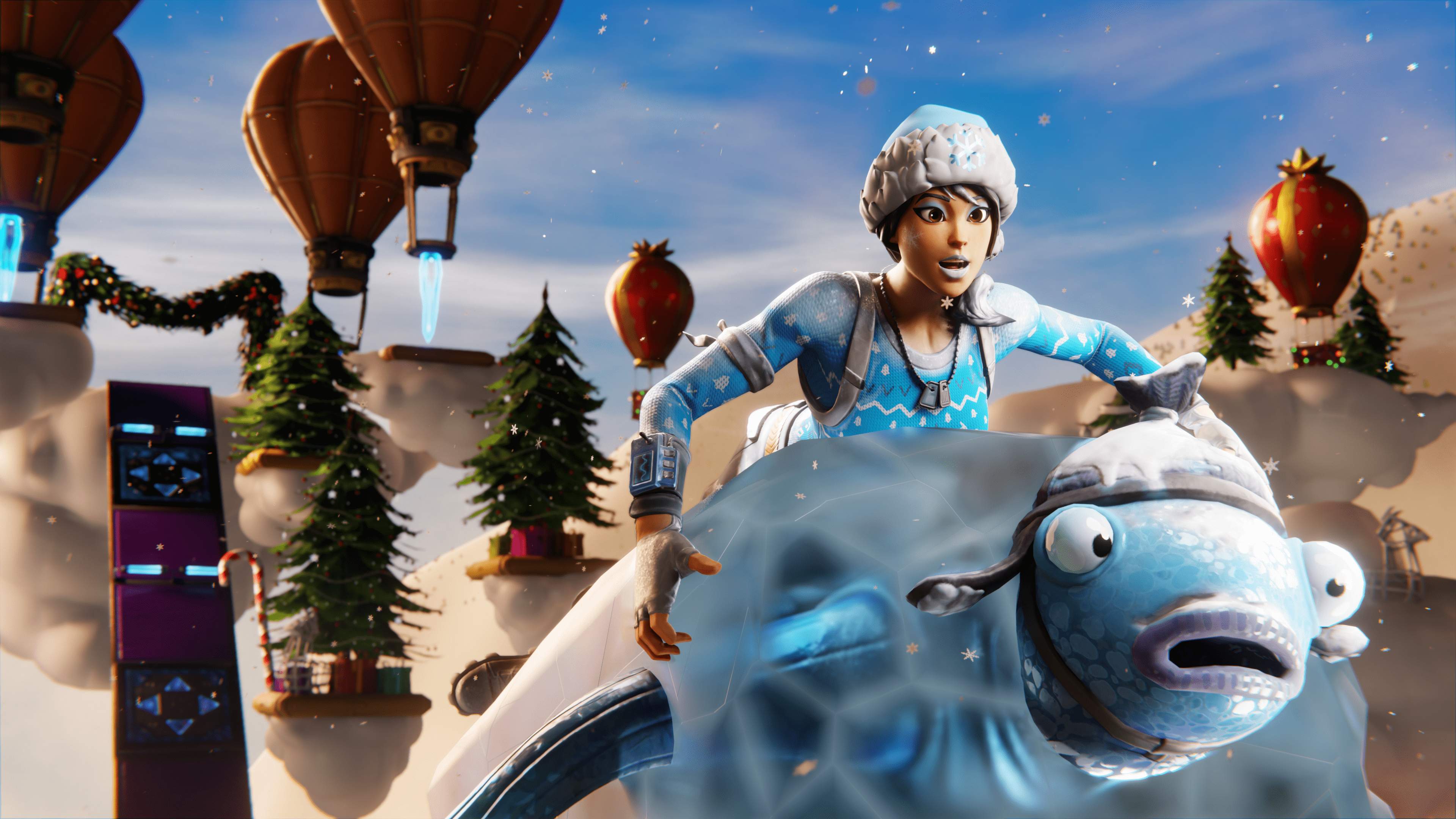 ❄☃Frosty Sky Deathrun 100