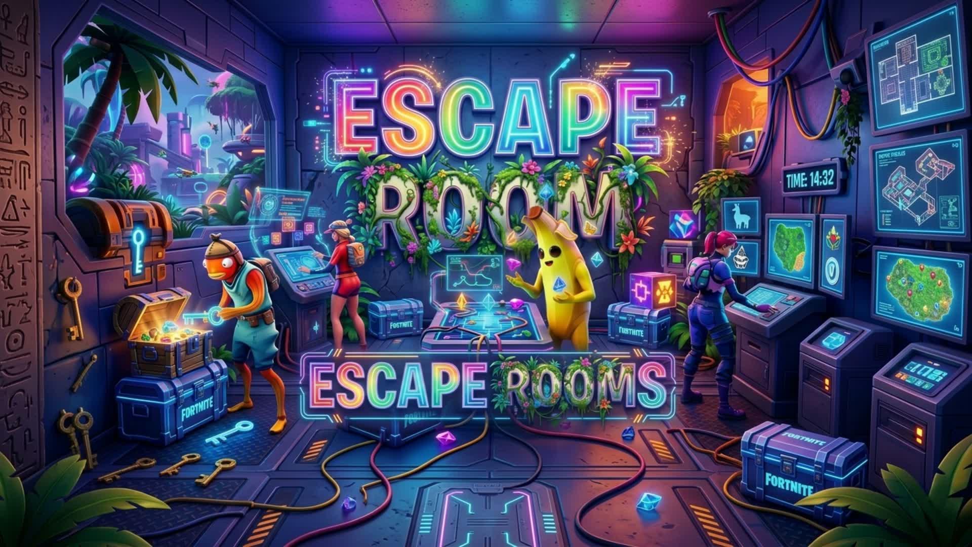 Escape rooms: fusion of world