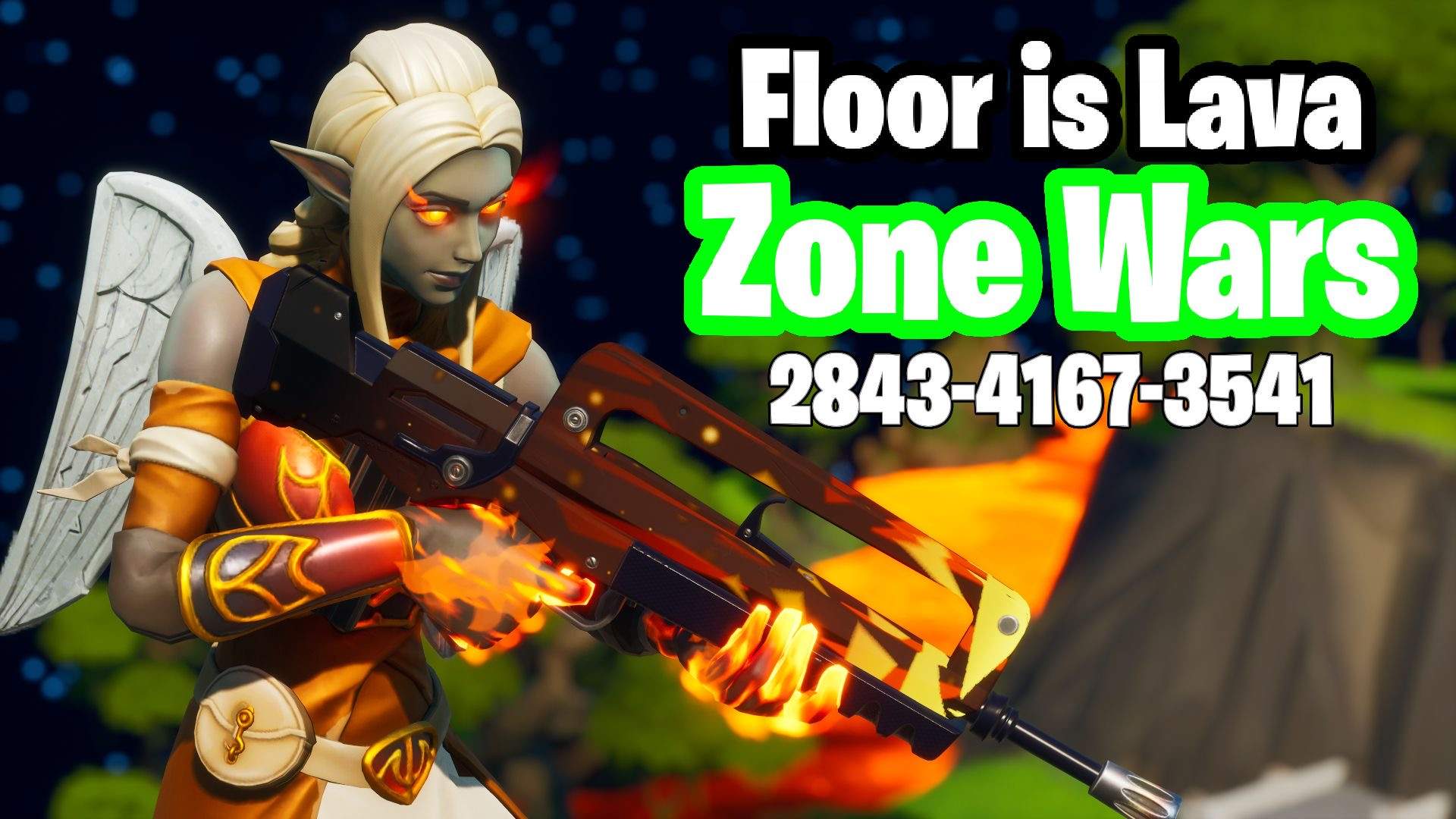 FLOOR IS LAVA ZONE WARS