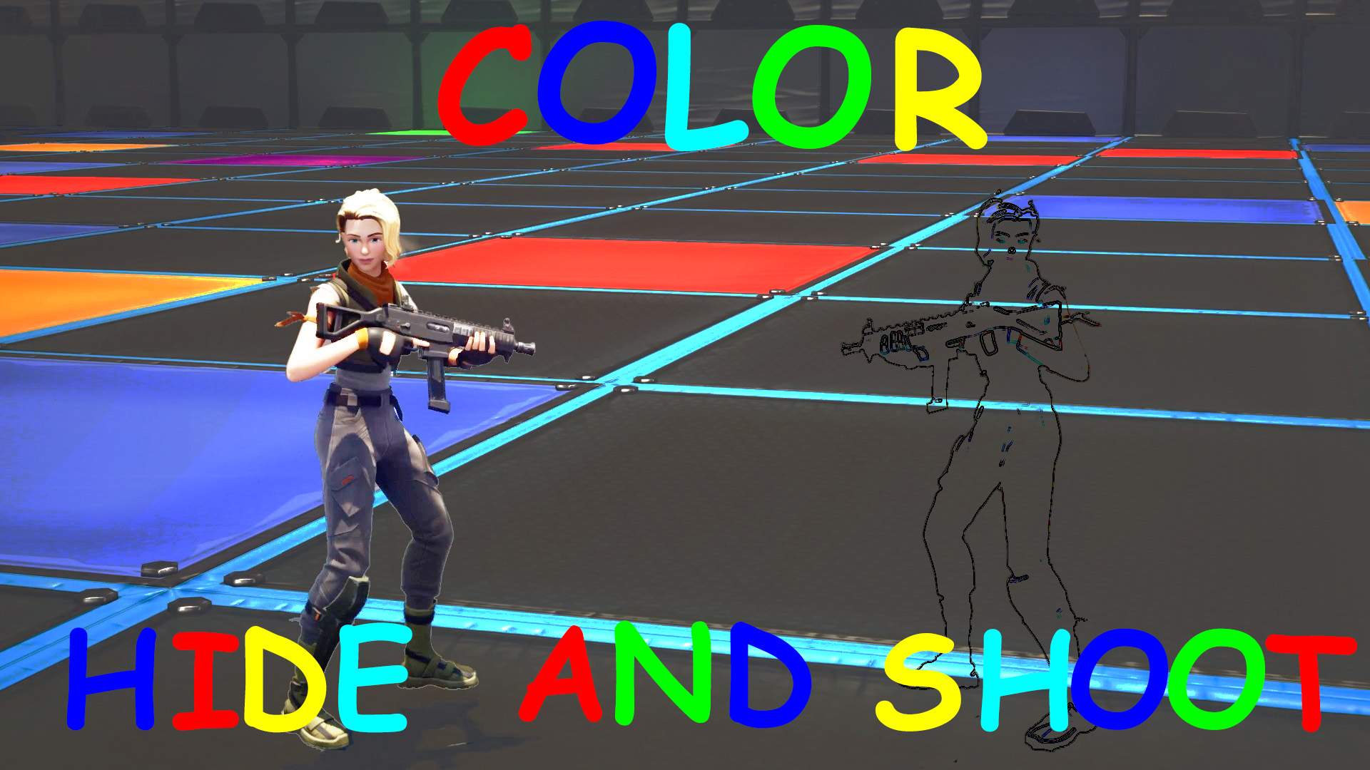 Color Hide And Shoot