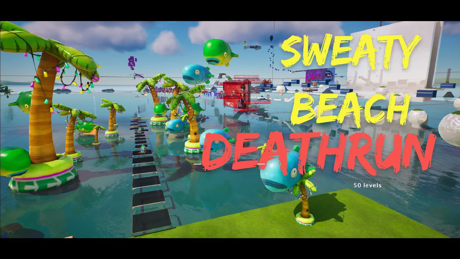 🌍 DEATHRUN Sweaty Beach🌑