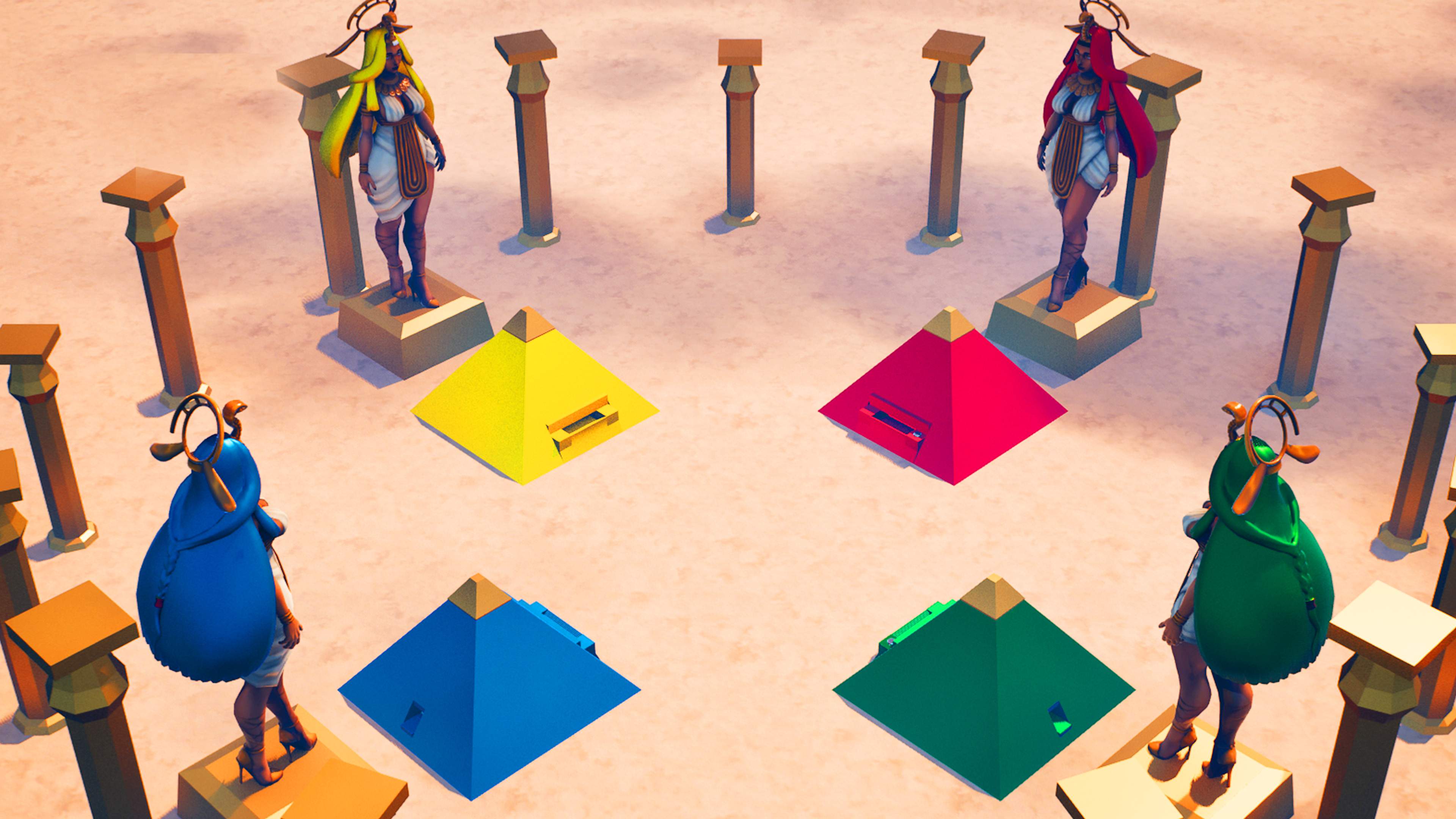 🐪 PYRAMID ZONE WARS 🐪