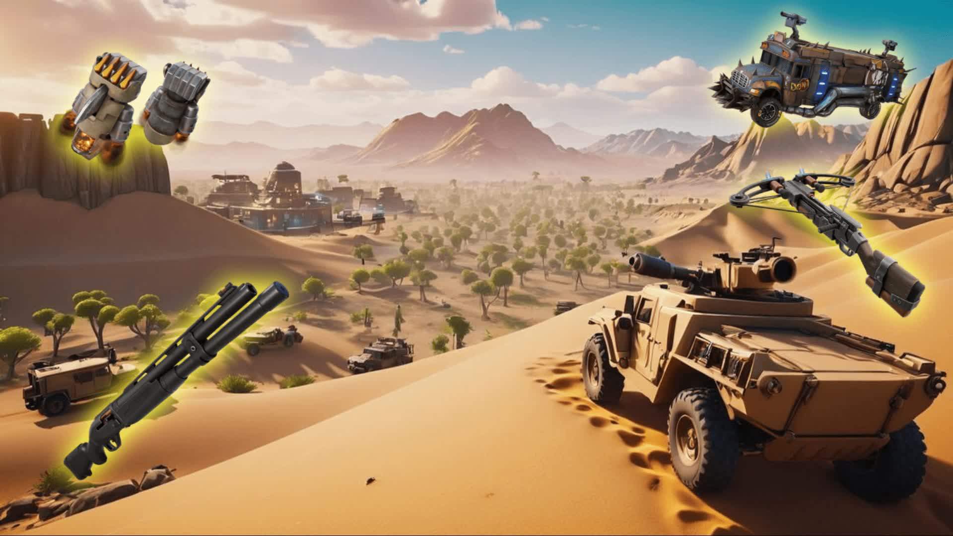 🏜️MEGA DESERT FFA ☀️