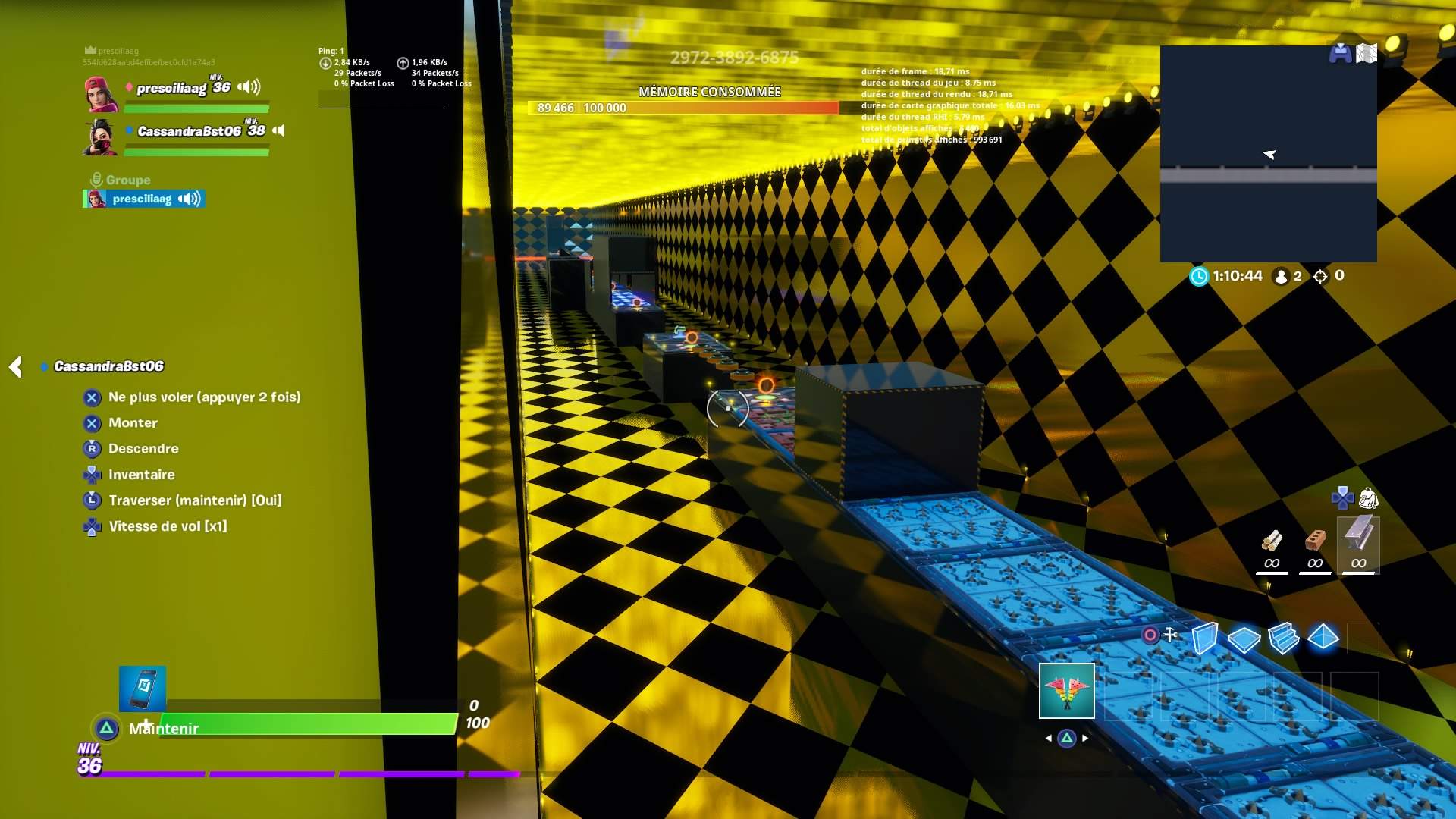 GOLD AND BLACK DEATHRUN WITH 30 LEVELS