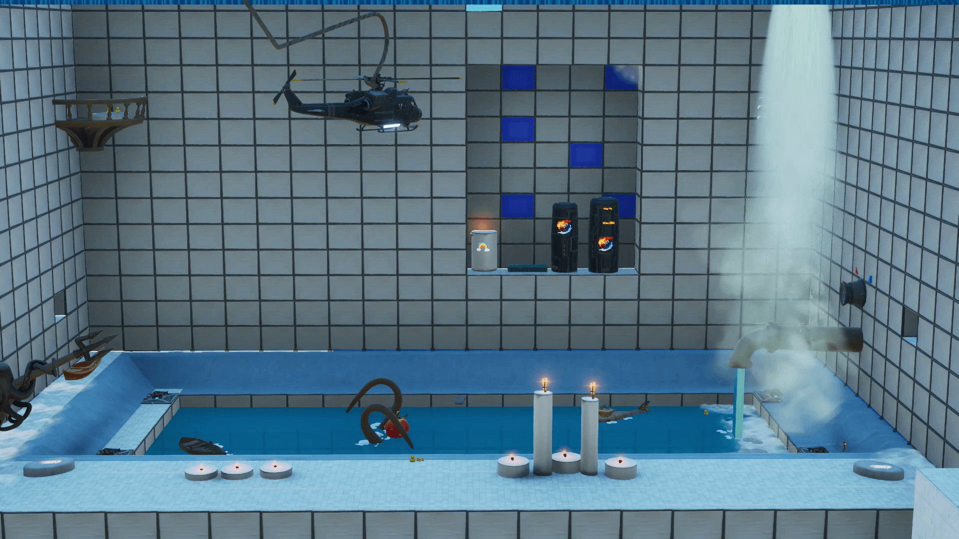 CHAP'S BATHTUB BRAWL