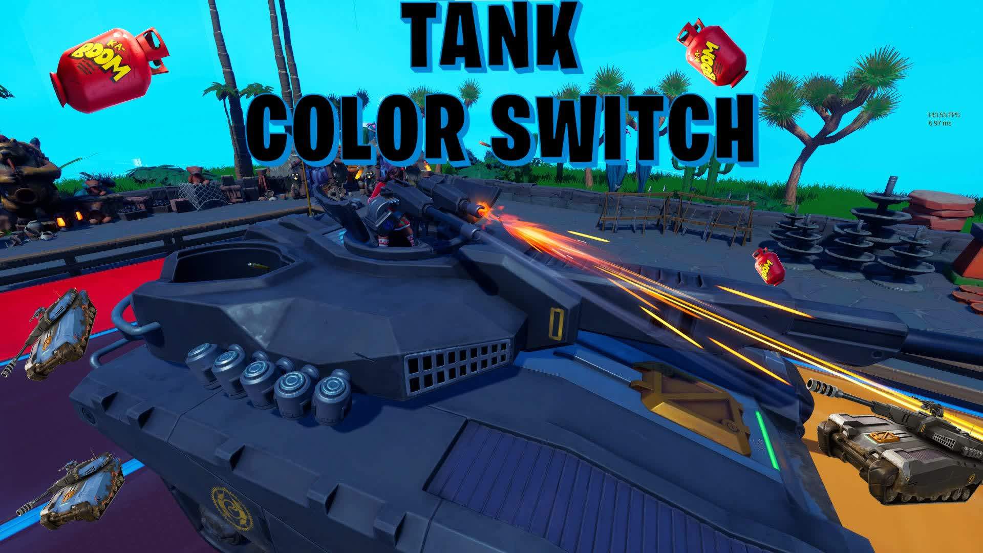 🌈 💣TANK COLOR SWITCH+MINI-GAMES 💣🌈