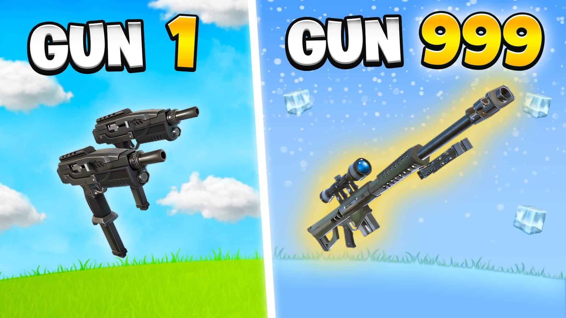 ❄️WINTER GUN GAME 🔫ONE SHOT 🎯 DRIVE 🚗