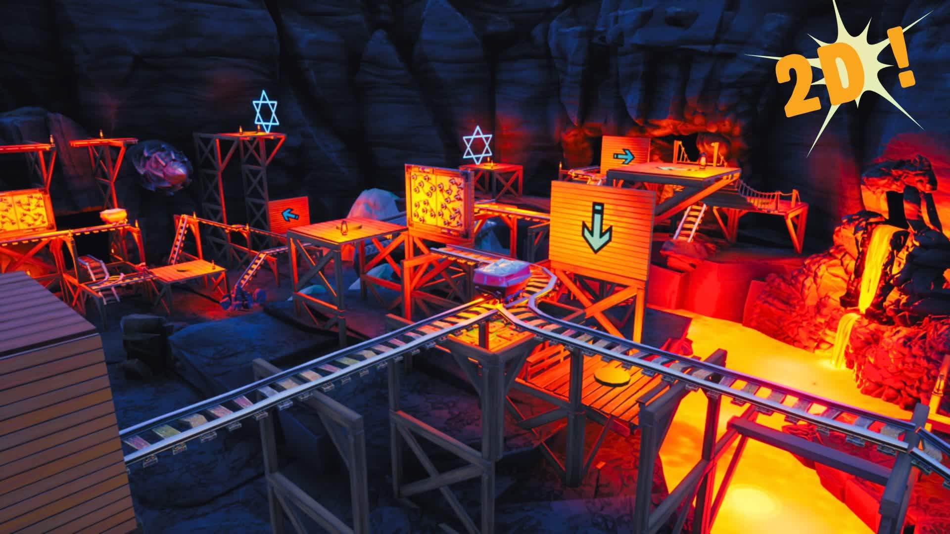 2D Deathrun : The Parkour Challenge