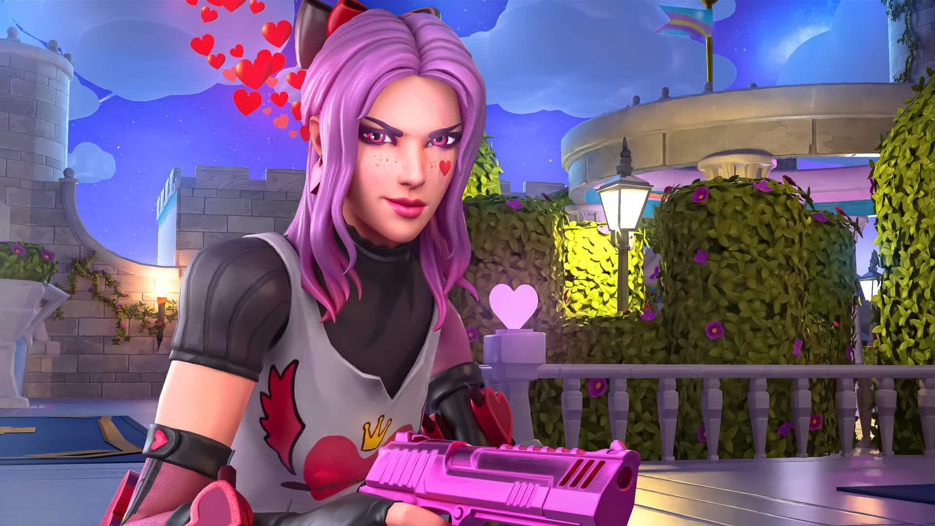 💘VALENTINE'S CASTLE!🏰 - GUN GAME