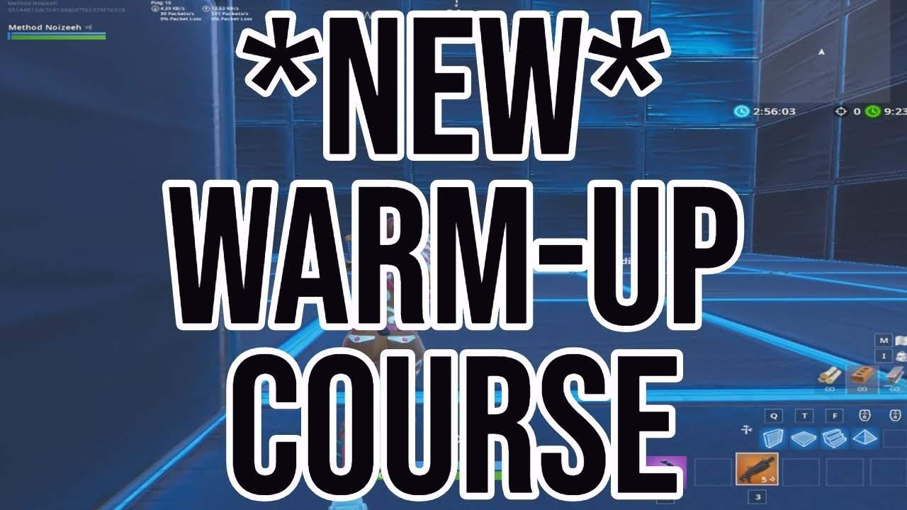 WARMUP COURSE FOR TOURNEYS