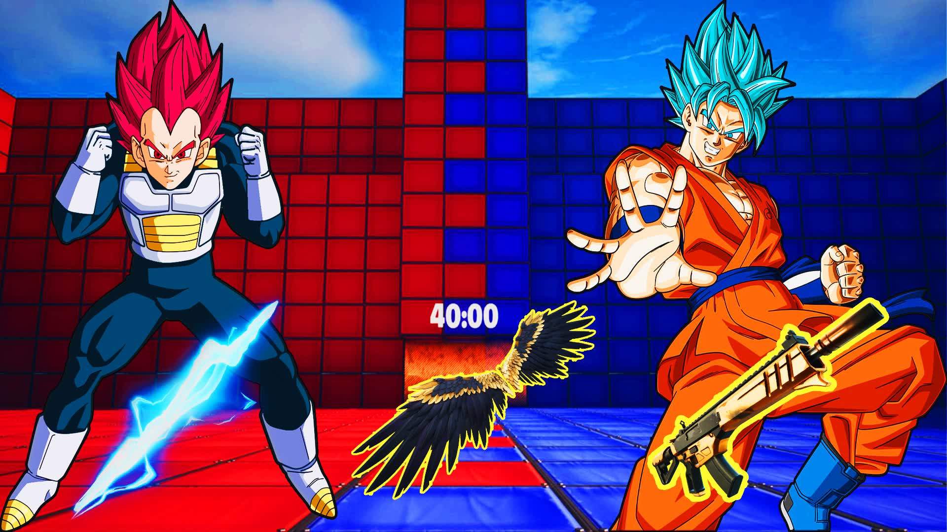 GOKU VS VEGETA 🔵🔴