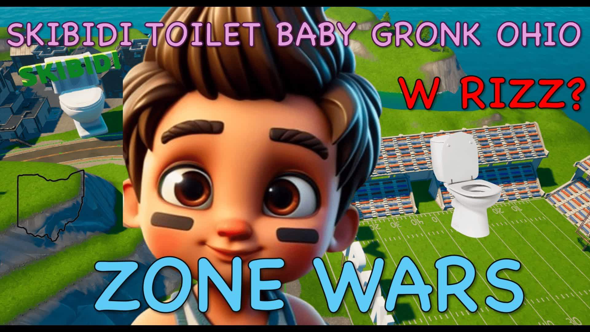 SKIBIDI TOILET BABY GRONK OHIO ZONE WARS