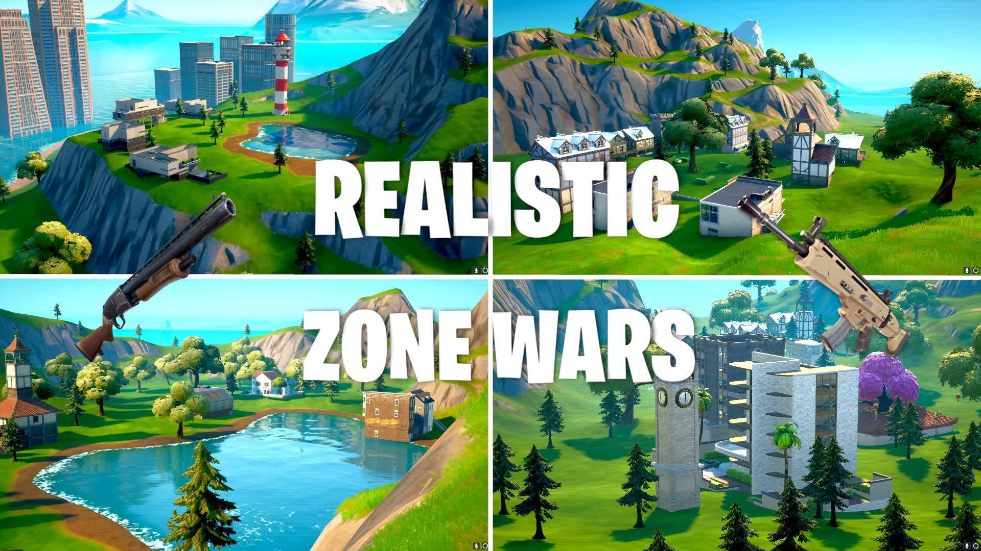 REALISTIC ZONE WARS🏆