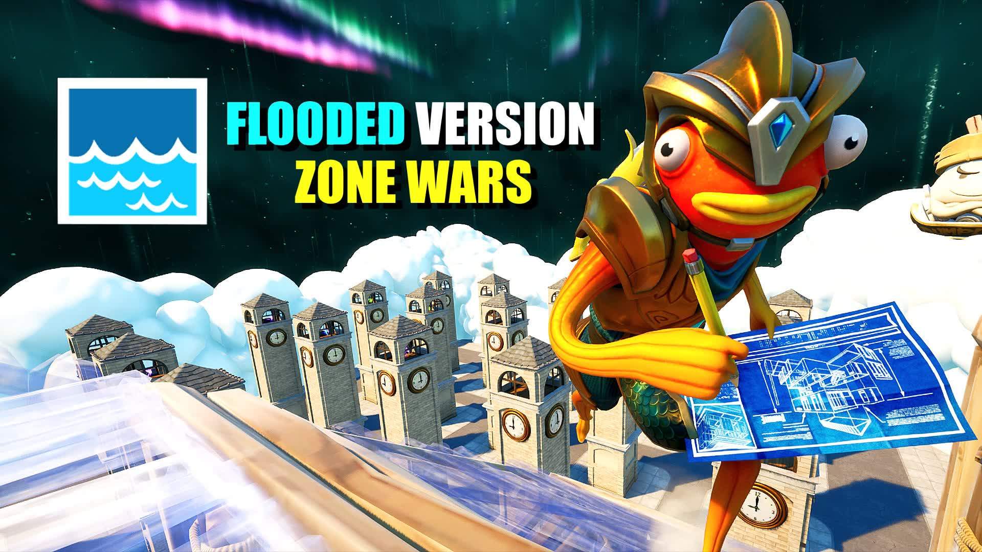 💙FLOODED CLOCK TOWER Zone Wars💙
