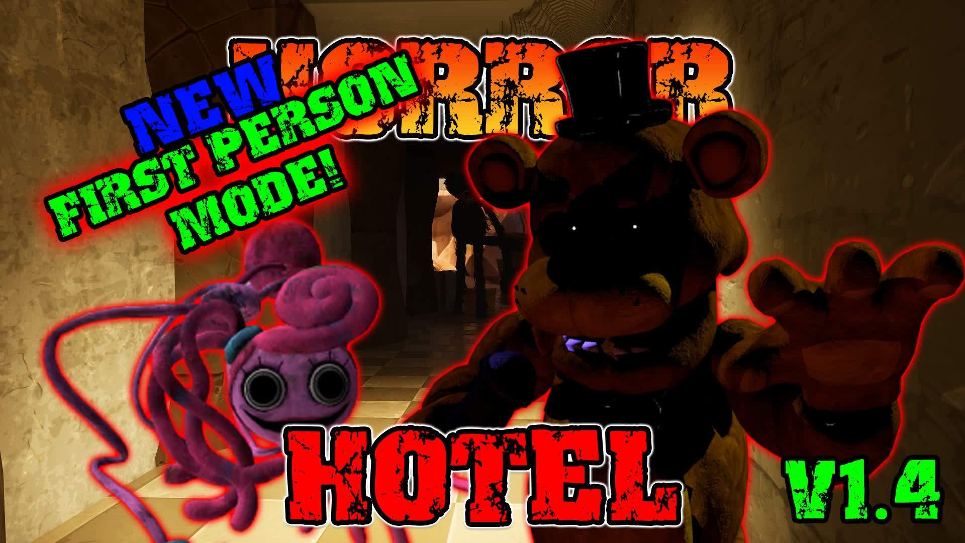 Horror Hotel 🧟 Gun Game FNAF Poppy FP
