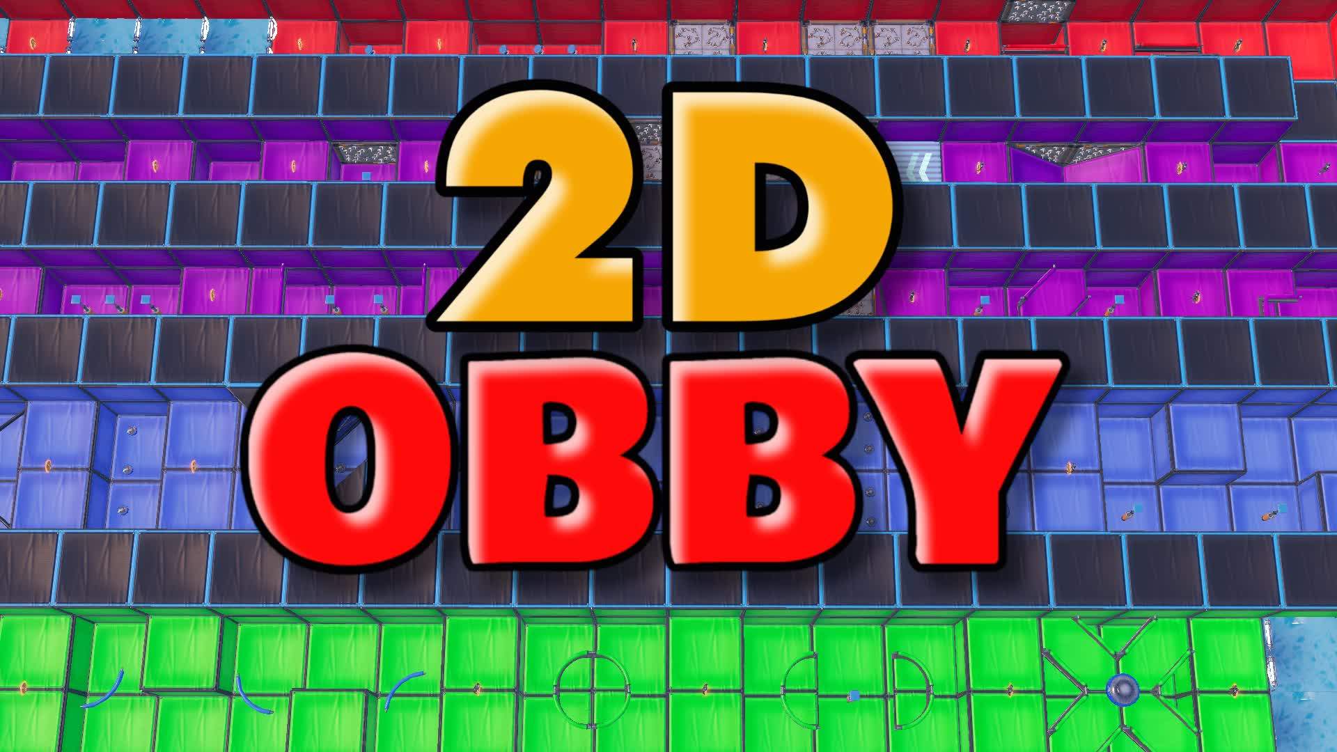 ⭐ 2D 100 LEVEL OBBY ⭐